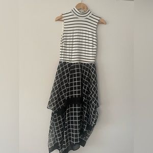 Philosophy dress. Been worn once to Palais Garnier! Asymmetrical